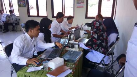 Bimtek SID (Sistem Informasi Desa) tingkat Kecamatan di Kecamatan Sumbersuko